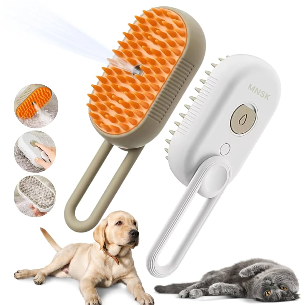 3 in 1 Electric Pet steam Grooming Comb