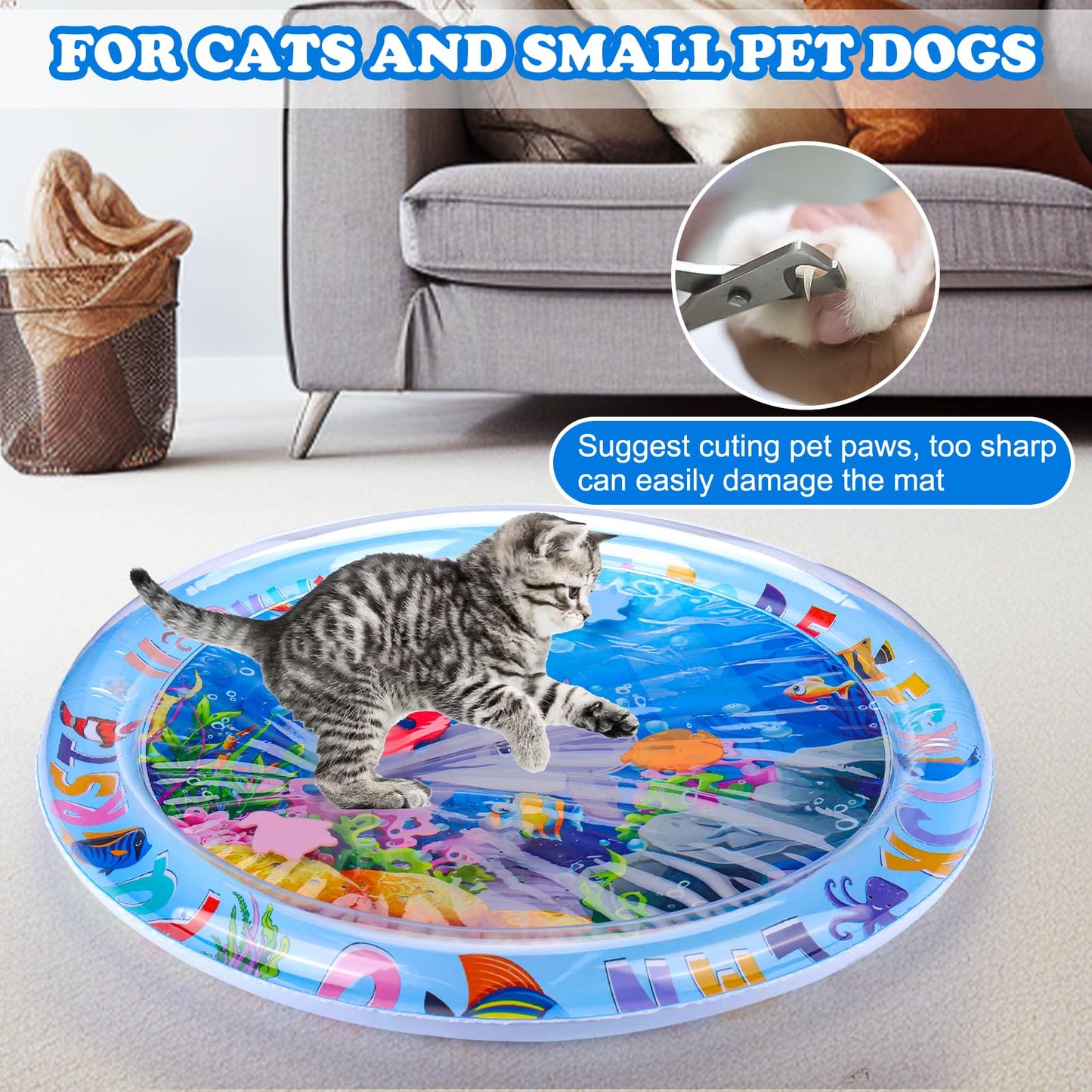 Pet Water Sensory Play Mat