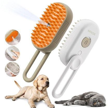 3 in 1 Electric Pet steam Grooming Comb