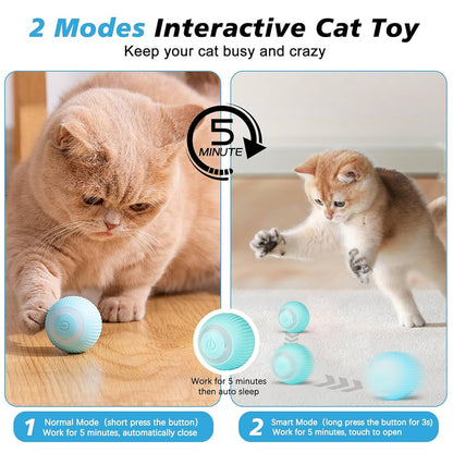 Automatic Cat Teaser Ball