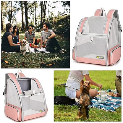 Breathable Cat & Small Dog Backpack Carrier